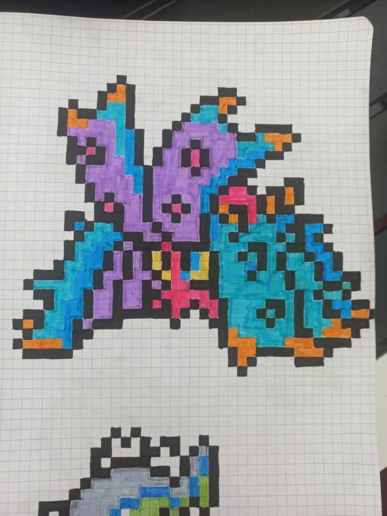 I was bored, so I drew some pokémon that I like.