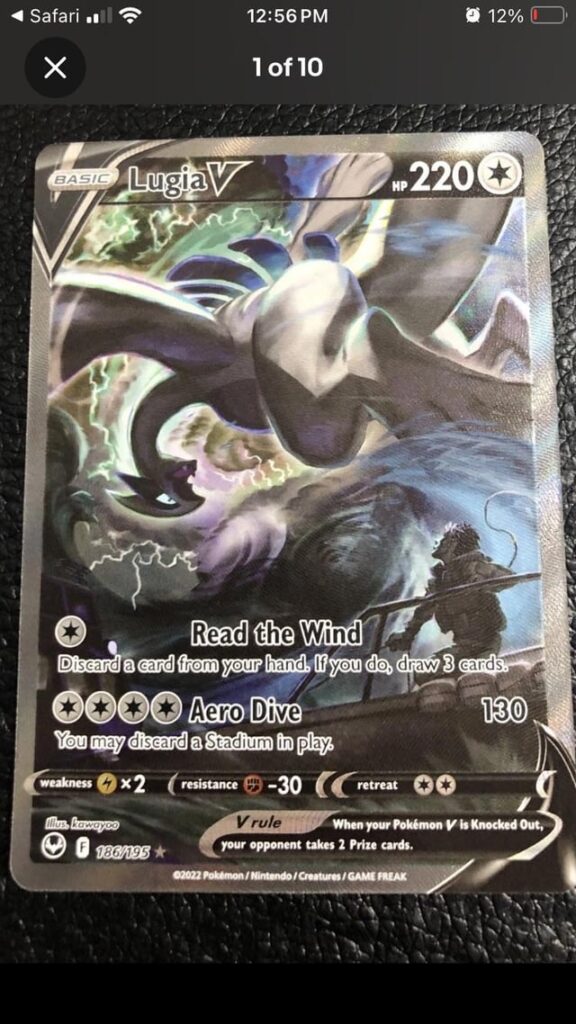 Black Bolt Zekrom vs Silver Tempest Lugia V