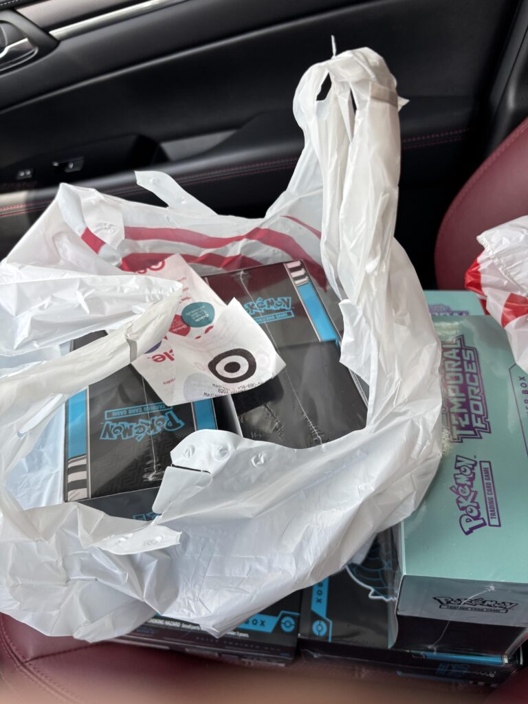 AL peeps, no more etbs and only a few binder collection boxes left at Madison Target.  Went back into Target to grab the last 2 since nobody was taking it.  Joe is the man today 🫡