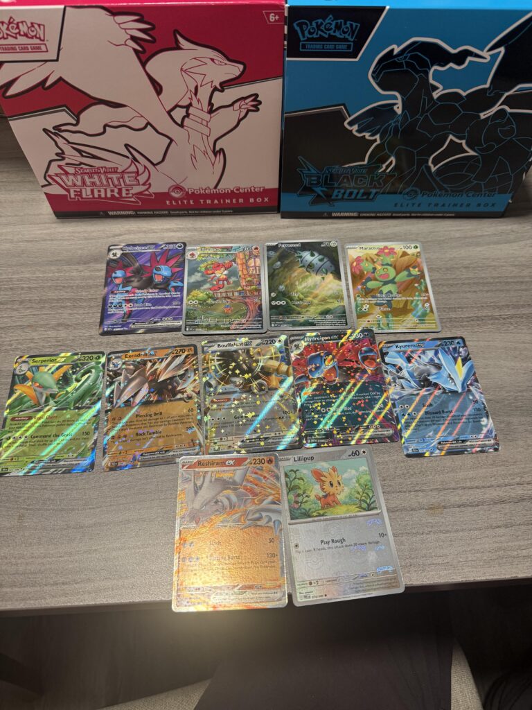 I opened 2 ETBs so you didn’t have too. Probably the last ETBs I’ll ever get