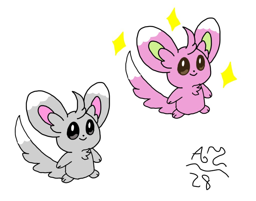 Minccino (+Shiny)