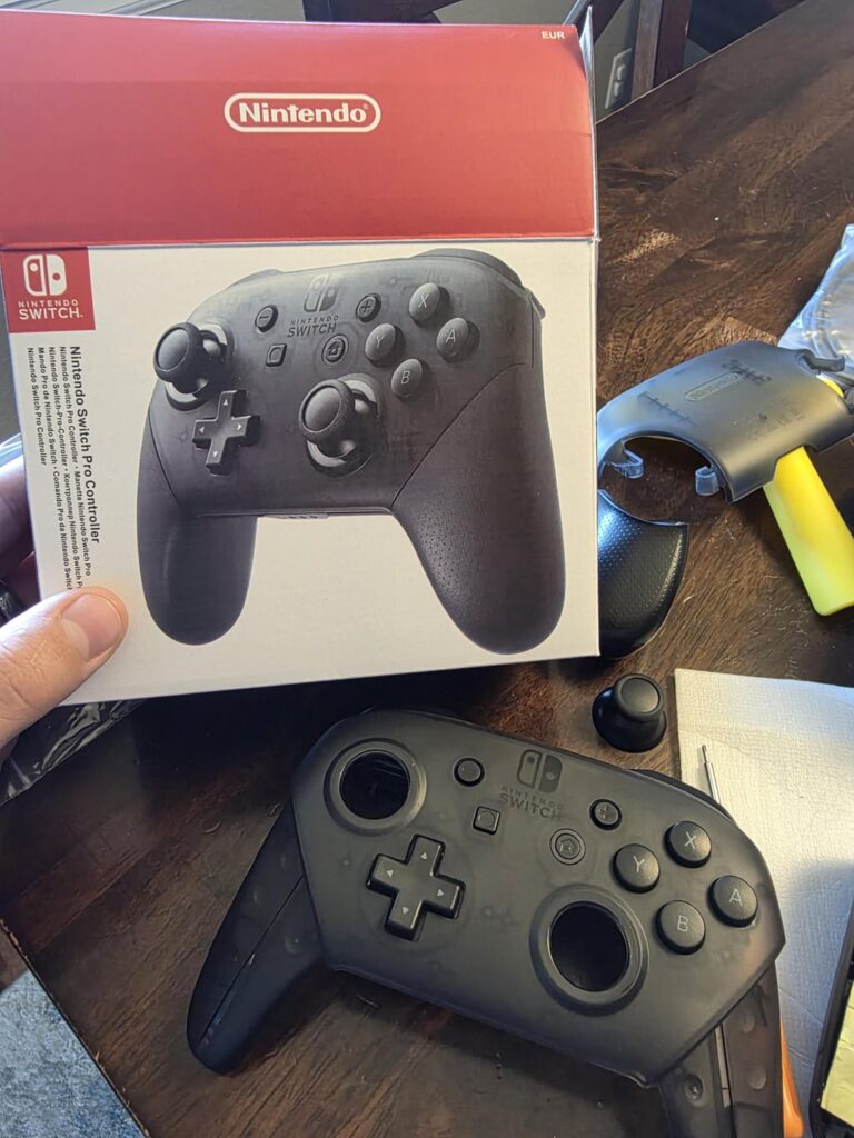 Received Counterfeit Pro Controller though Walmart.com (3rd party seller,  Fulfilled by Walmart)