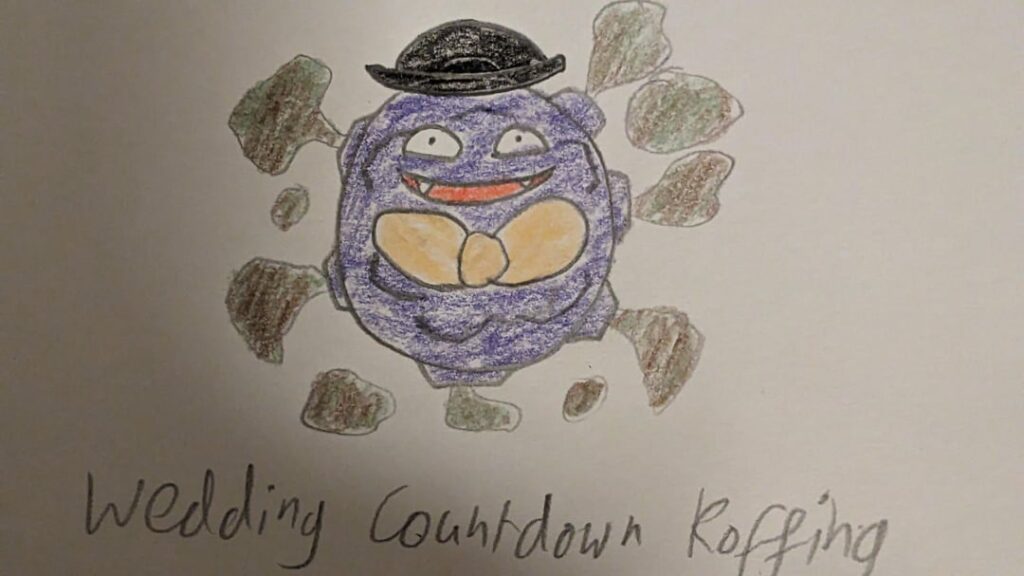 Kofffing line take inspiration from their galarian forms for their wedding outfits.