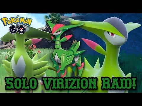 Solo Virizion without Weather Buff!