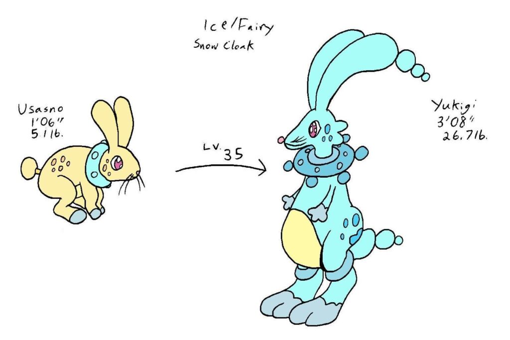 Snowshoe Hare Fakemon