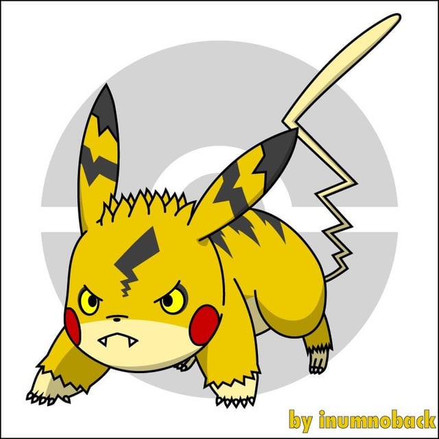 Zipping Jolt. My take on a Past Paradox Pikachu.