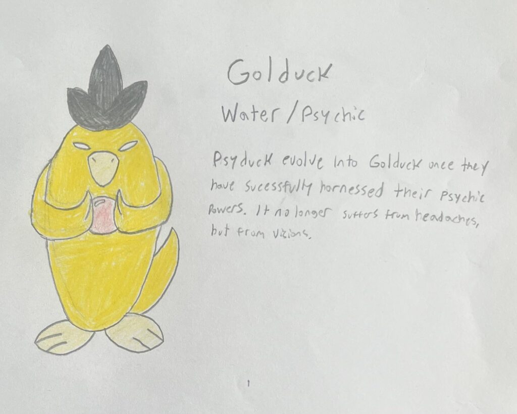 Golduck Redesigned