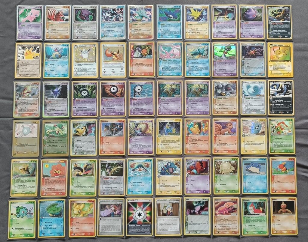 Found my old childhood Pokémon cards in the parents' basement