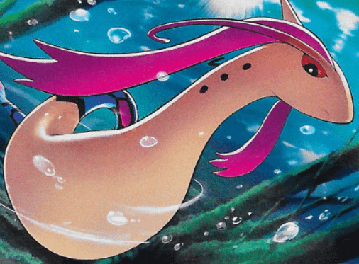 Milotic gills make it look like an ocarina