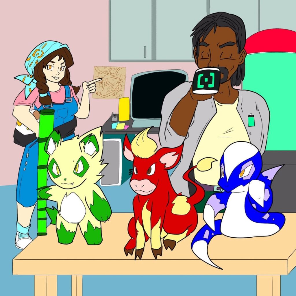 Fakemon starters