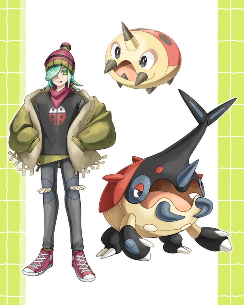 Gym Leader Type Swap! If GRUSHA was BUG TYPE Gym Leader