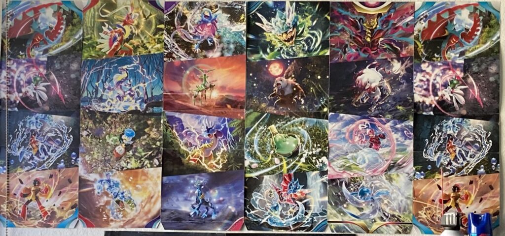 Anyone else unfurl their ETB covers and just use the insides as pseudo-posters?