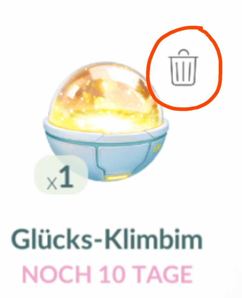 Lucky Trinkets should not be discardable