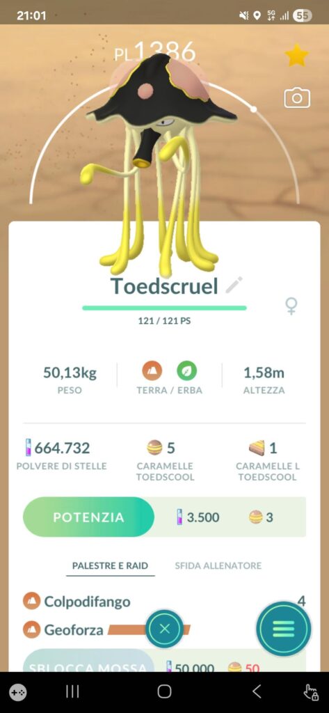 Wild Toedscruel in a city biome