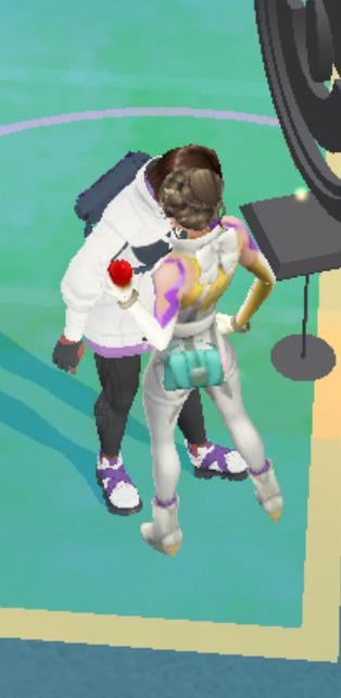 Nooo don’t kiss the Rocket lady!