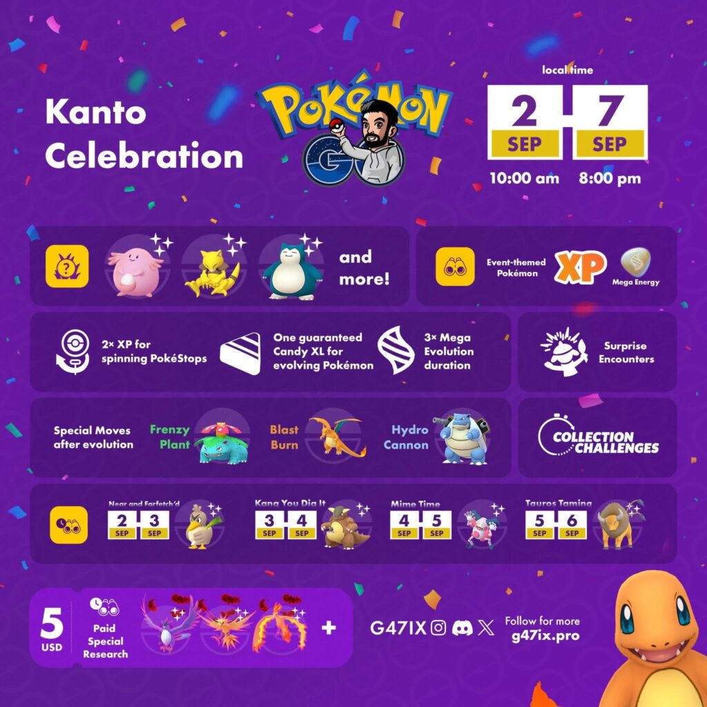 Kanto Celebration