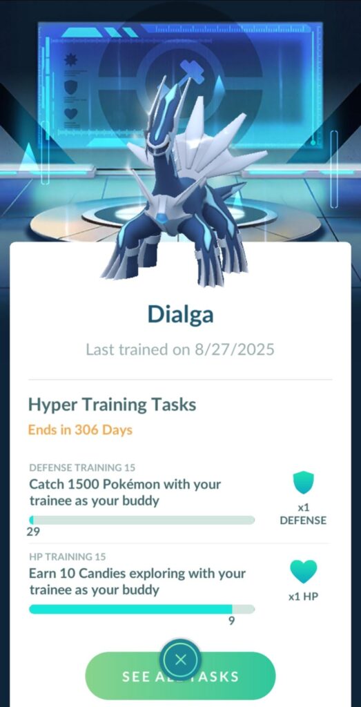 So close to finishing training!