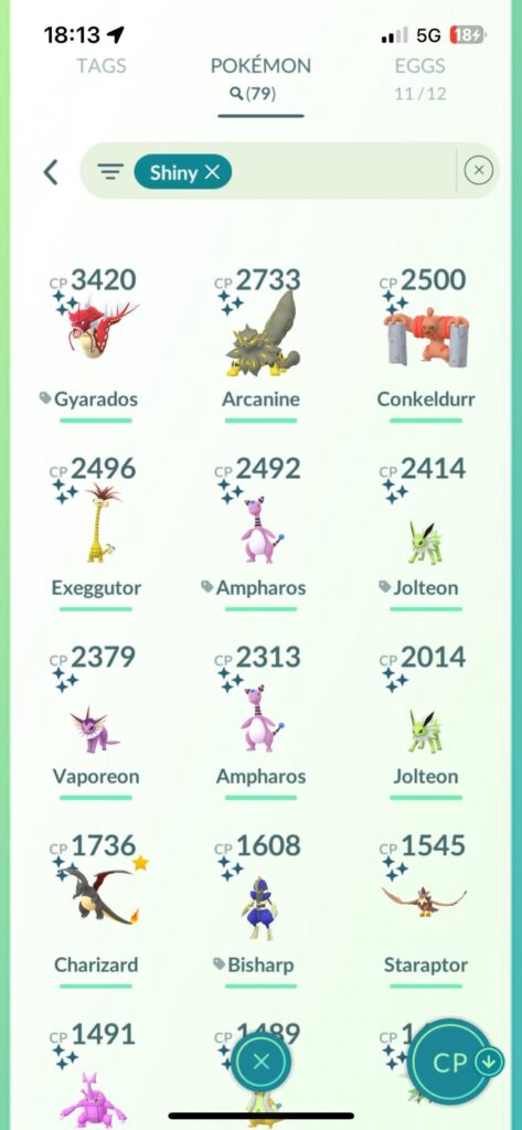 how many shiny pokemon did it take you to get a shundo?