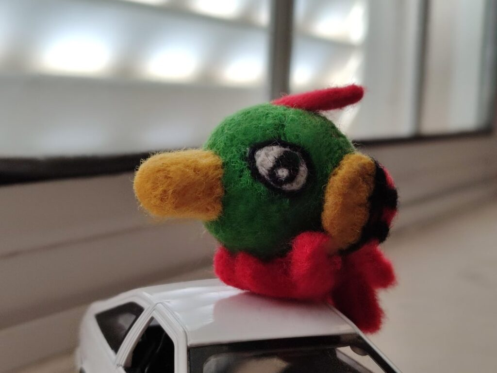 I felted a natu!