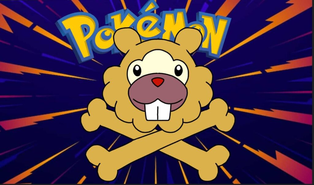 pokemon (Bidoof) sticker design [OC]