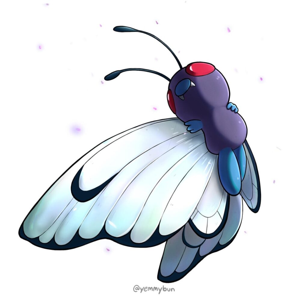 [OC] Butterfree Illustration🦋