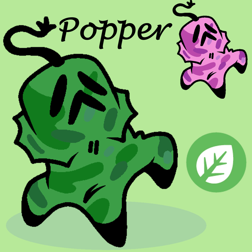 minecraft inspired pokemon based on the creeper I'd love to see what types of pokedex entry's you guys can come up with.