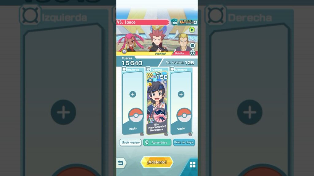 Elio (Neocampeon) y Necrozma 3/5 EXR 1vs3 3000pts -Pokemon Masters EX- #pokemon #pokemonmasters