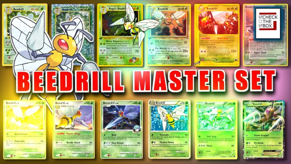 Every Beedrill Card - The Ultimate Pokemon Master List
