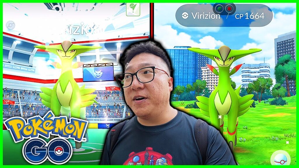 Virizion Raid Hour in Pokemon GO