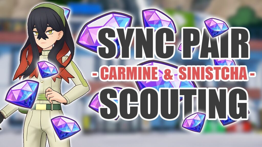 [Pokemon Masters EX] MMM MATCHA | Sync Pair Scout - Carmine & Sinistcha