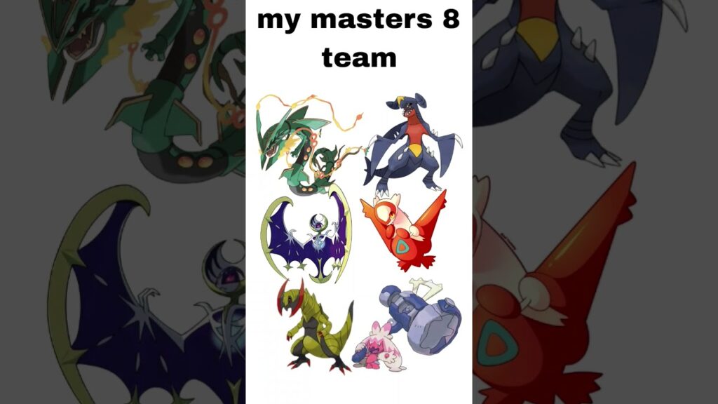 is this a good team for the masters 8?#pokemon