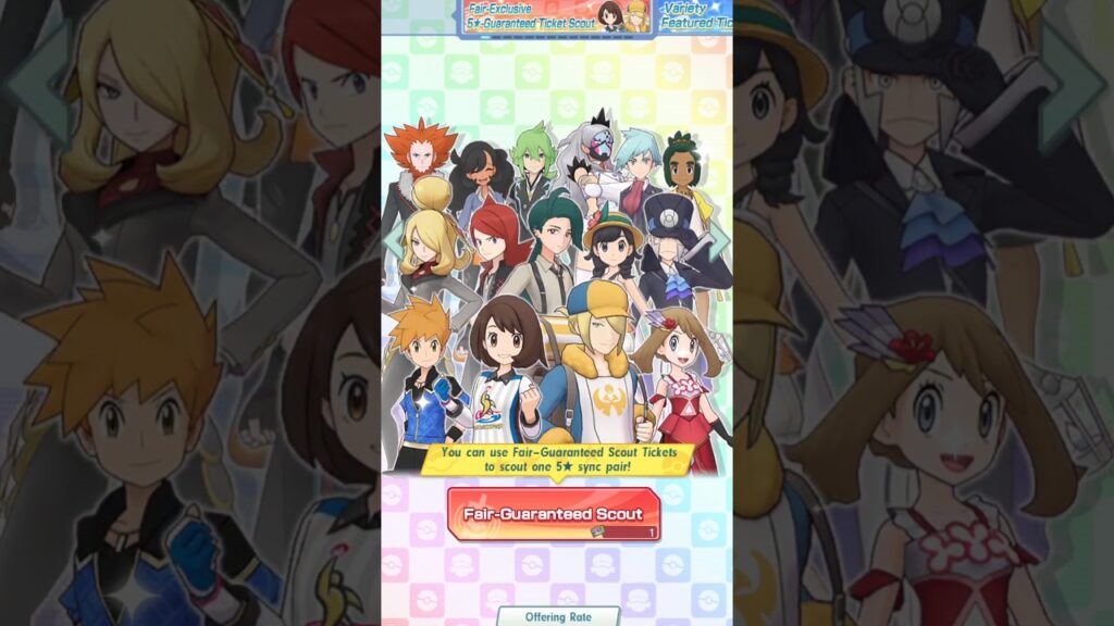 X5 Fair Exclusive 5 Star Guaranteed Ticket Scout | July 2025 Update | Pokemon Masters EX
