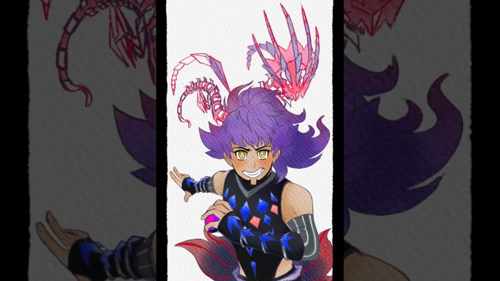 Sygna Suit Leon and Eternatus (pokemon Masters EX)fanart sketch #speedpaint #pokemonmasters #pokemon