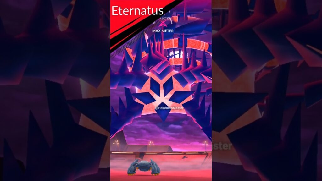 Eternamax Eternatus Max Battle (Raid) in Pokemon GO.
