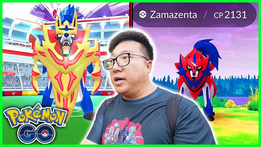 Crowned Zamazenta Raid Hour Last Day of Dark Skies Event - Pokemon GO