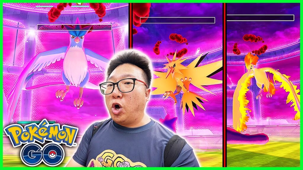 Dynamax Legendary Birds for Dark Skies Day 3 - Pokemon GO