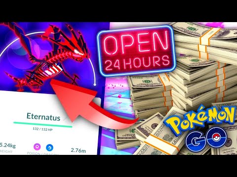 *IT WILL COST YOU $*** TO MAX OUT ETERNATUS IN POKEMON GO* Start saving it will cost a mortgage