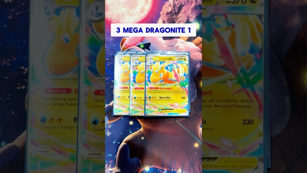 Mega Dragonite ex Decklist | Mega Evolution | Phantasmal Flames | Mega Dream ex | Pokemon TCG
