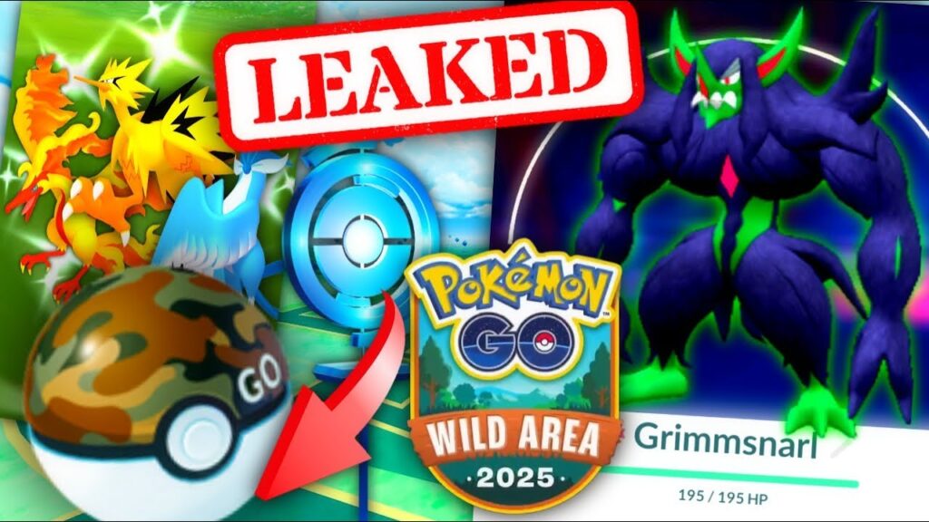 *GO WILD AREA LEAKS, GRIMMSNARL MIGHTY PKMN & SAFARI BALLS EASY CATCHES* Pokemon GO news