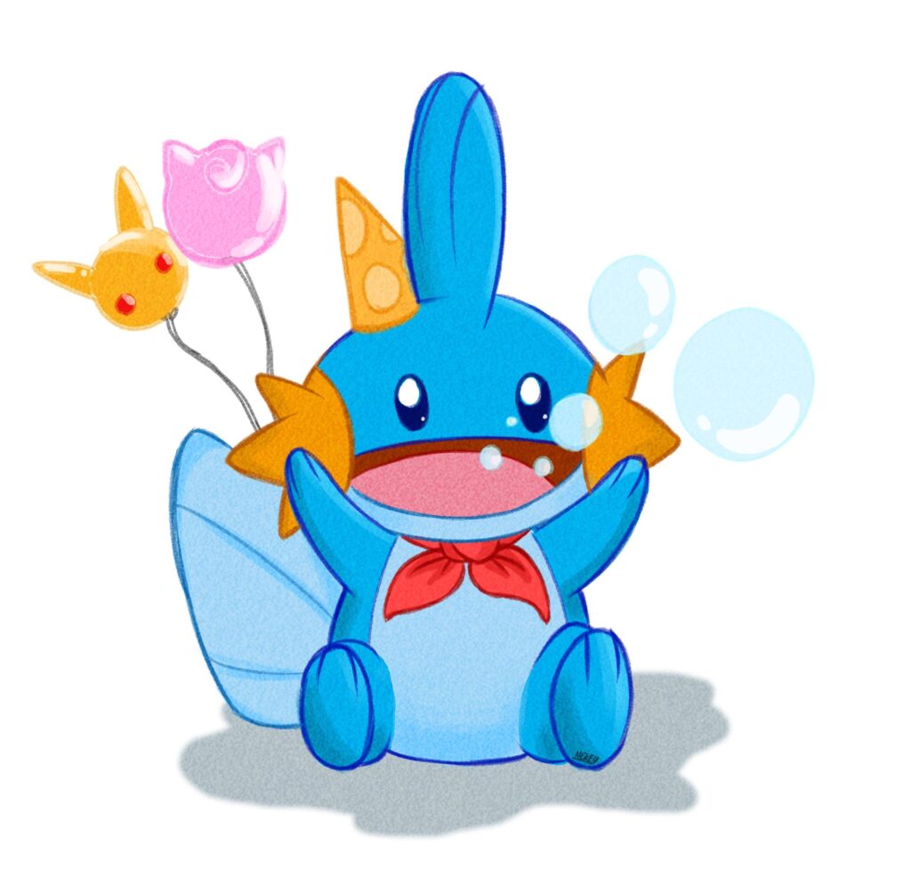 Mudkip fanart request [OC]
