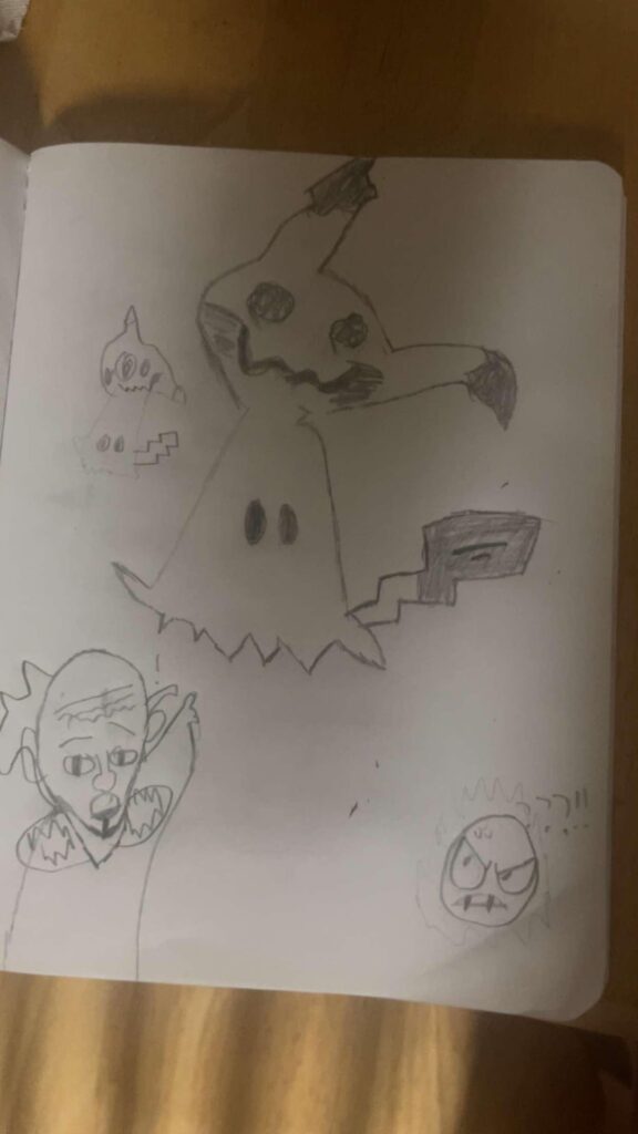 First time drawing Pokemon ever (OC)