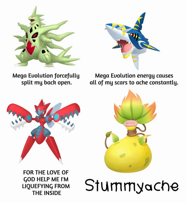 Most painful Mega evolutions