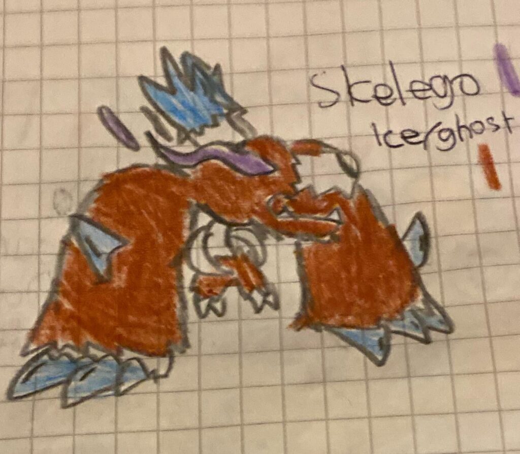 I redesigned my own fakemon