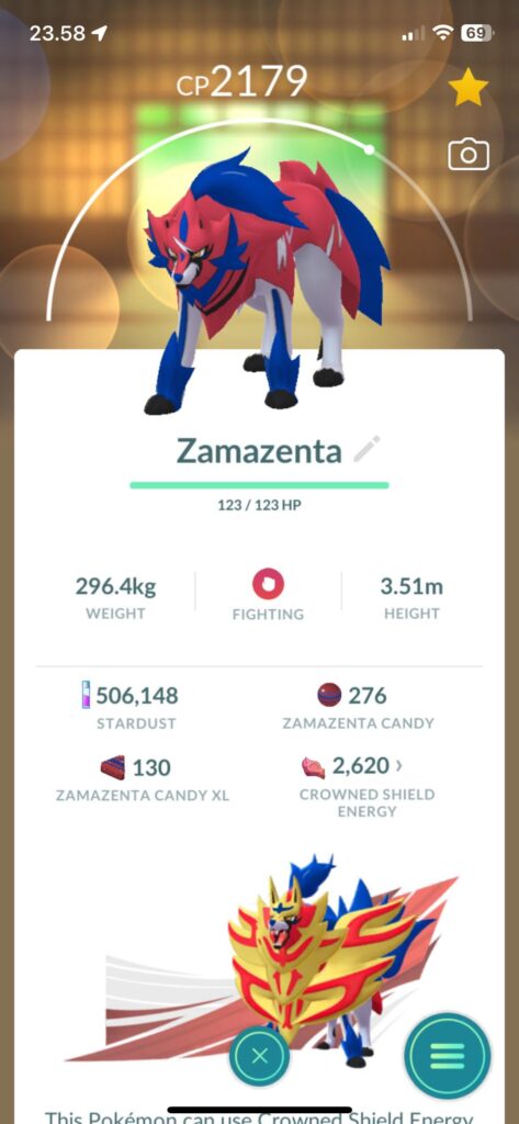 So 27 zamazenta with 0 shiny luck 😅 anybody else had a nemesis?
