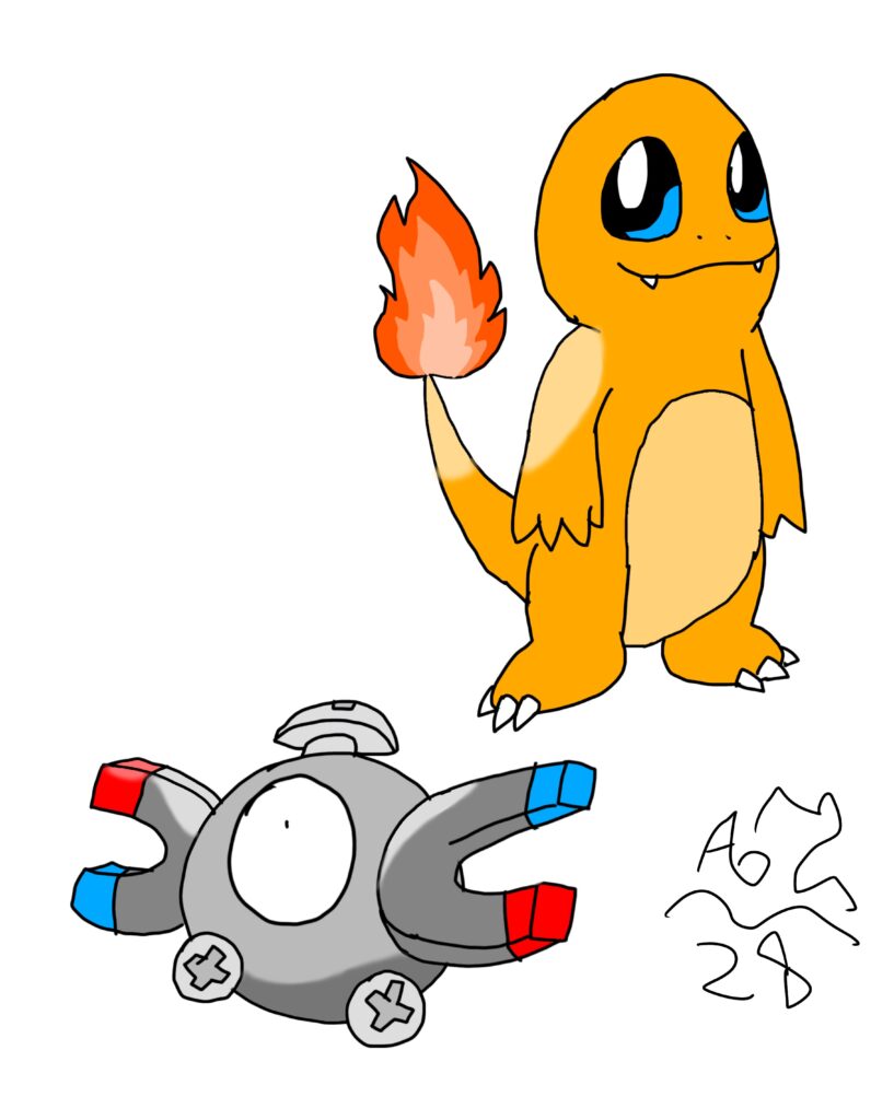Drawing 1 gen Pokémon