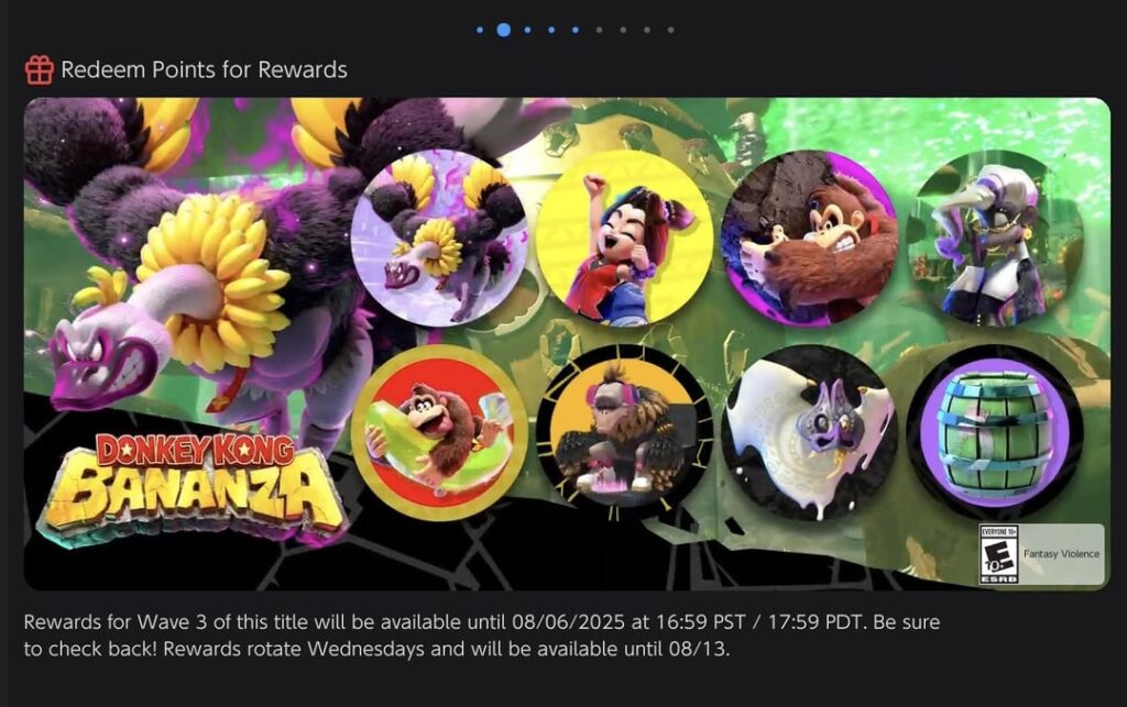 Donkey Kong Bananza NSO Icons Wave 3 and Mario Party Jamboree NSO Icons Wave 2 are now Available!