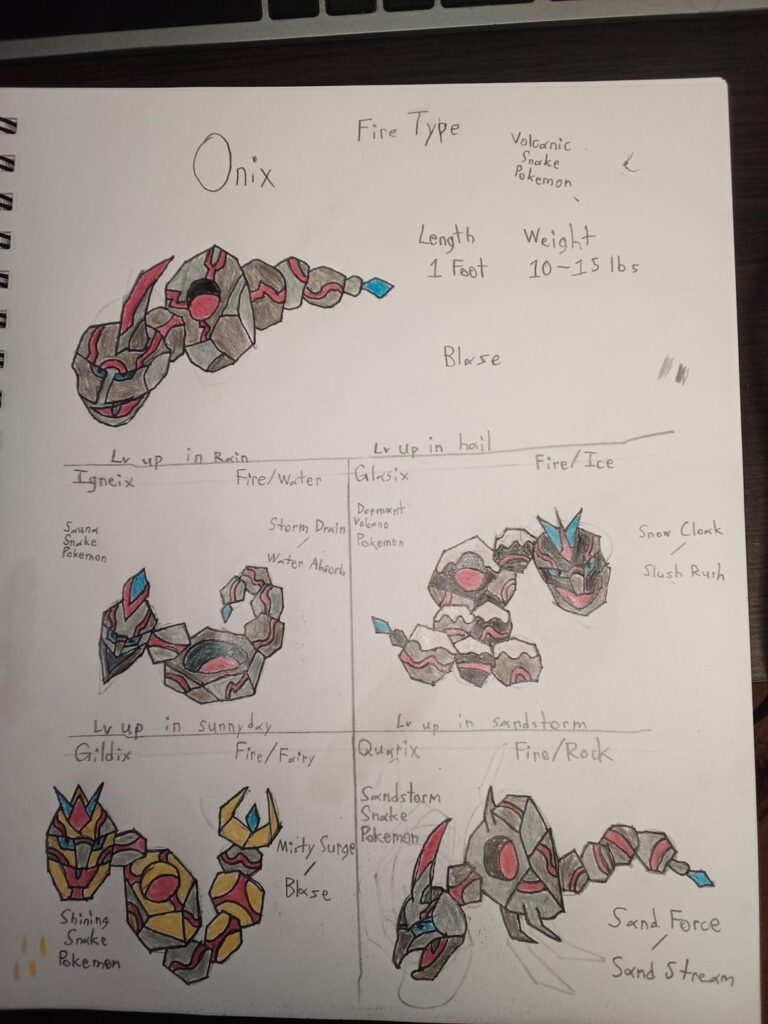 Onix regional varient and evolutions