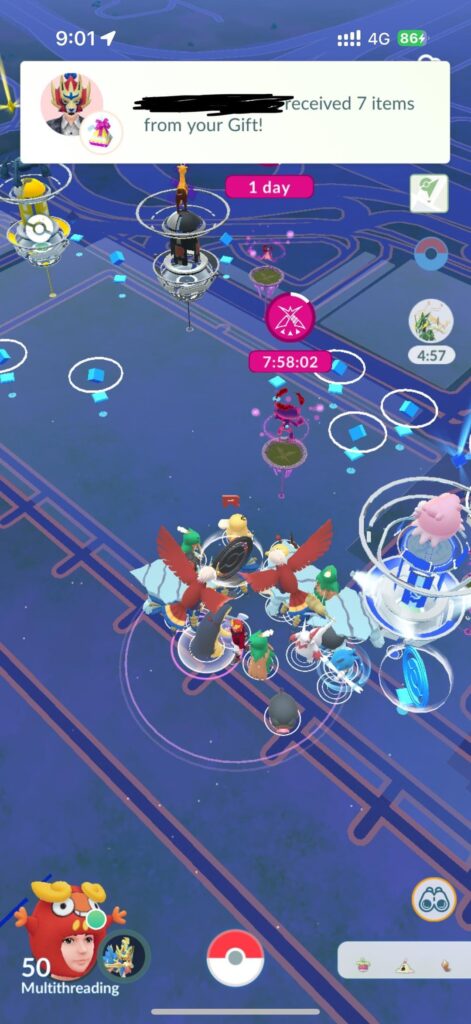Sudden outburst of non-Hisuian variants of Hisuian Pokemon spawn (9pm @ Changi Airport)