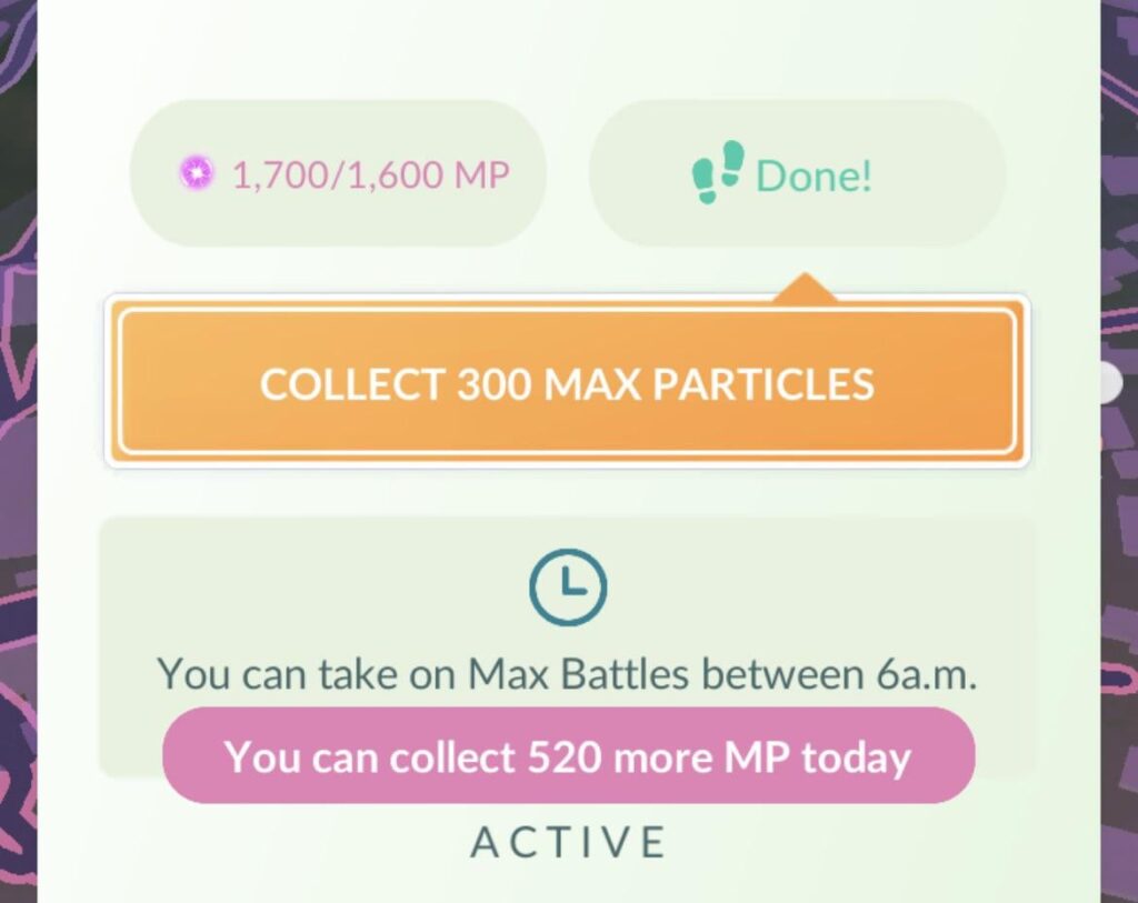 Starting Monday midnight, MP collection limit is increased to 1600/day