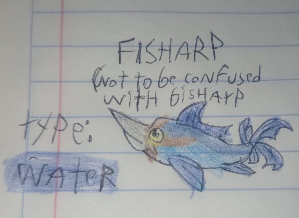 The swordfish Pokémon